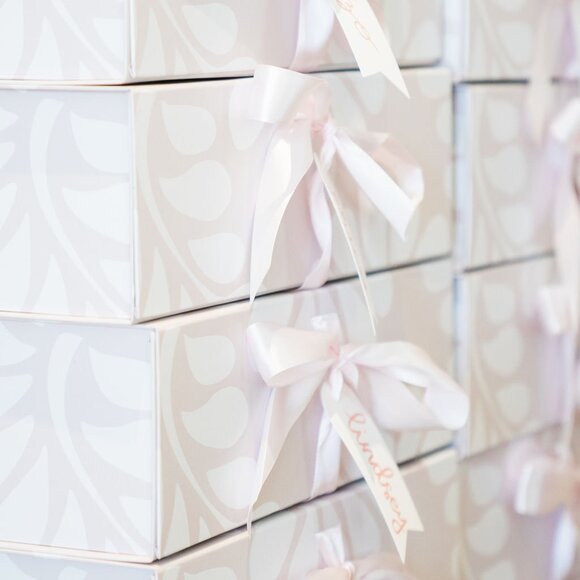 PINK AND IVORY FLORAL GIFT BOX! - Picture 3 of 5